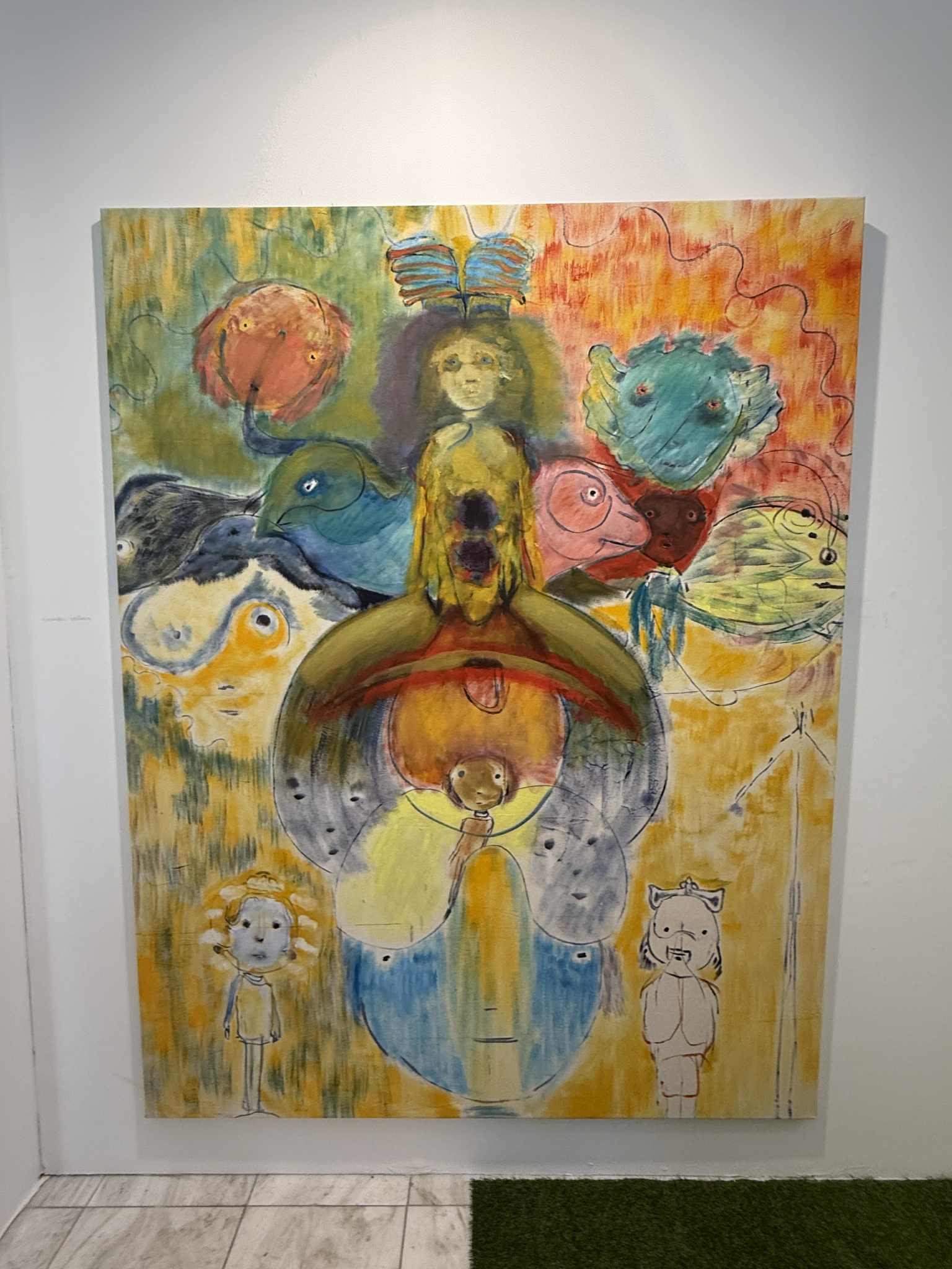 Η έκθεση της γκαλερί της Ρεβέκκας Καμχή στο Art Athina 2025.