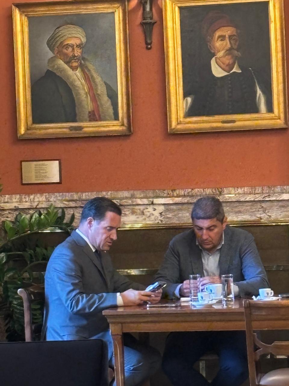 Αδωνις Γεωργιάδης και Λευτέρης Αυγενάκης