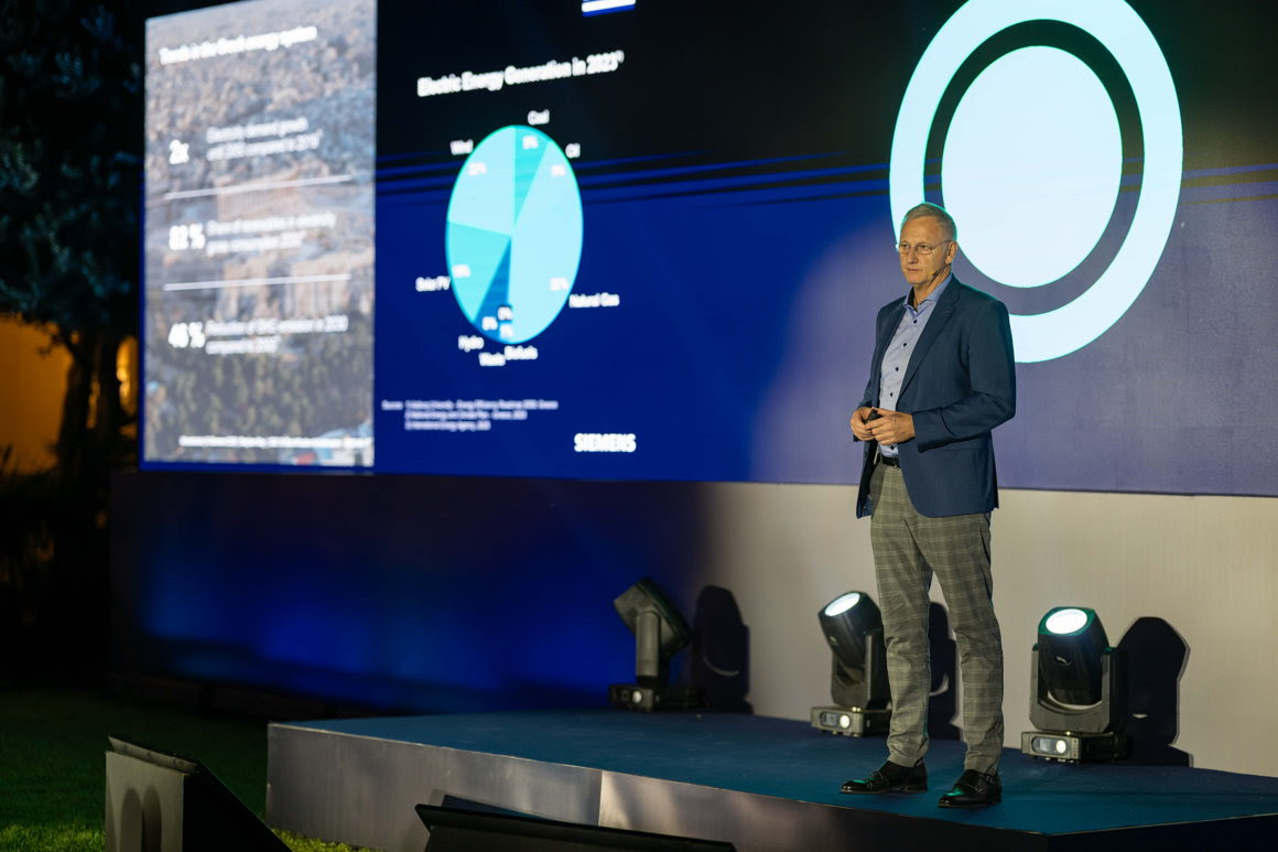 Stephan May, CEO του τομέα Electrification & Automation της Siemens
