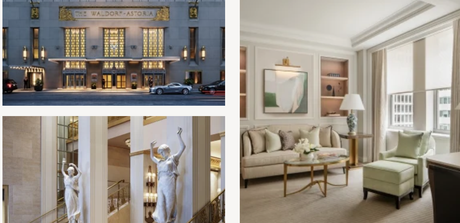 Waldorf Astoria, Νέα Υόρκη - πηγή: Waldorf Astoria