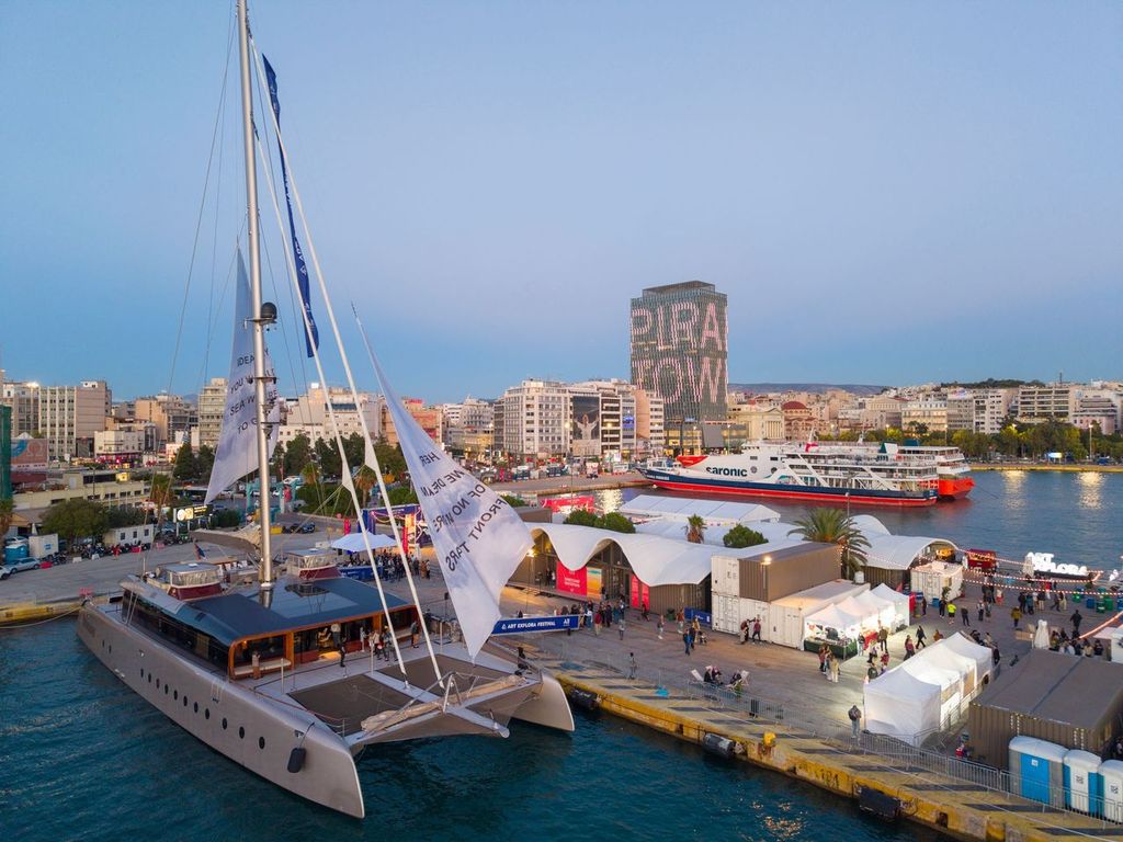 (photo credit: Pinelopi Gerasimou, Art Explora Festival, Πειραιάς, 2025)