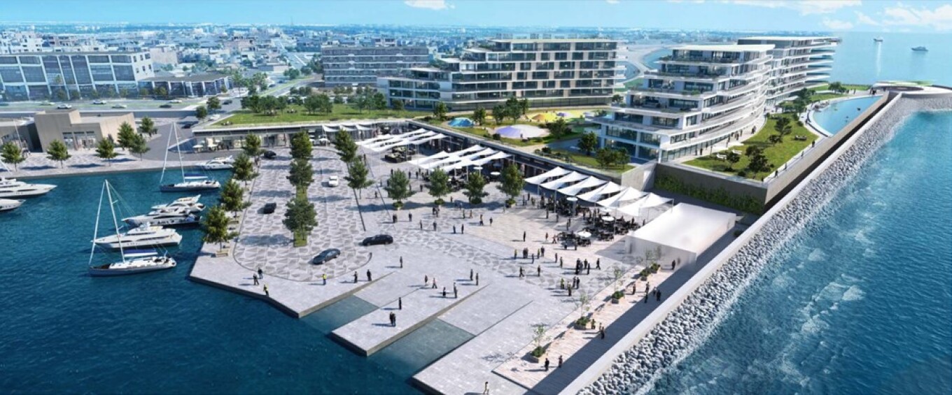 Φωτορεαλιστική απεικόνιση της νέας μαρίνας στη Ρόδο