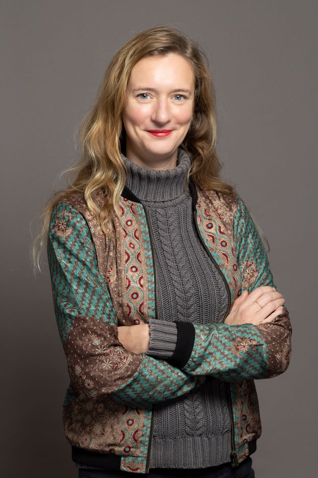 H Artistic Director του Art Explora, Blance de Lastrange.