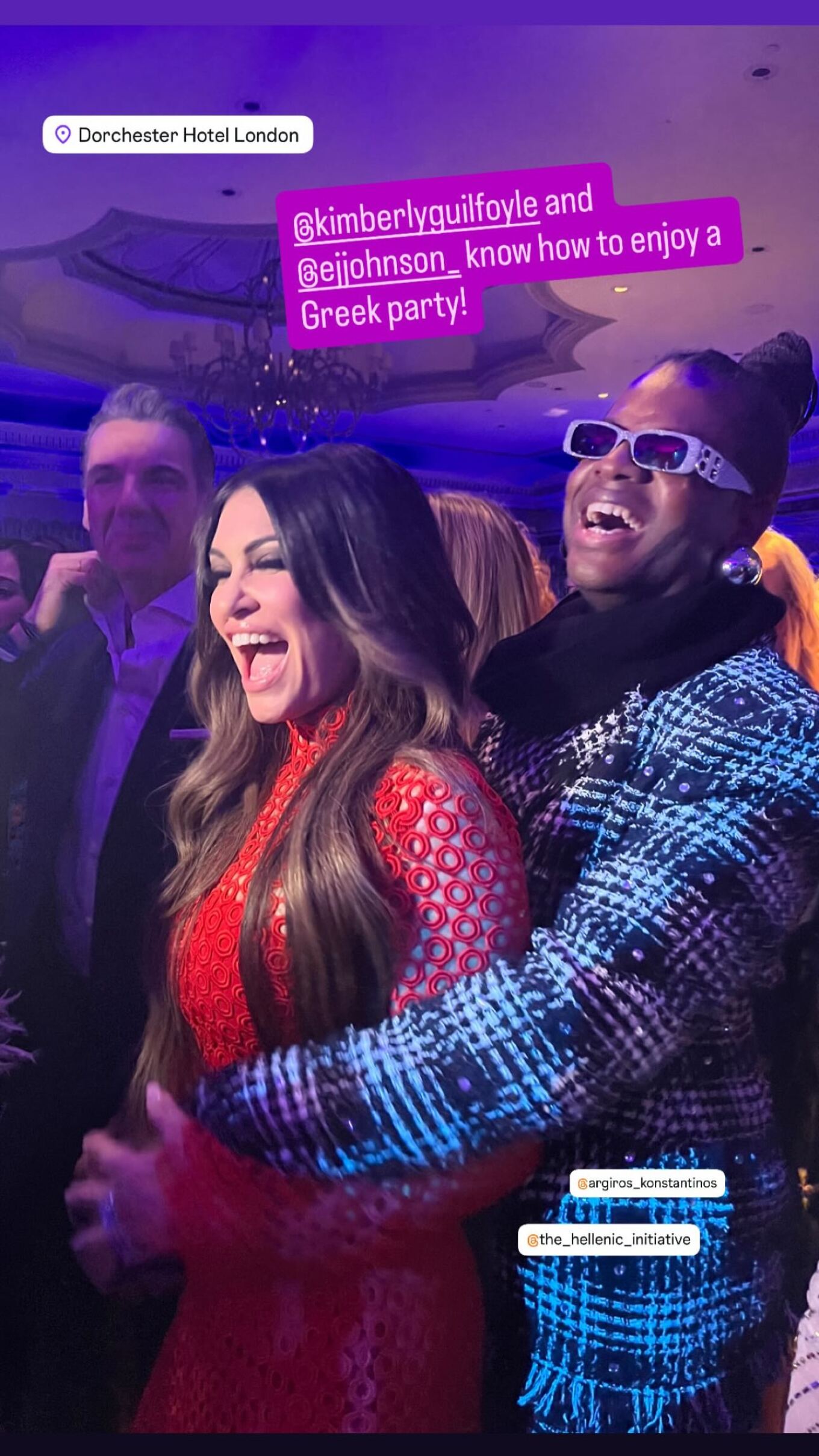 Κίμπερλι Γκίλφοϊλ και EJ Johnson