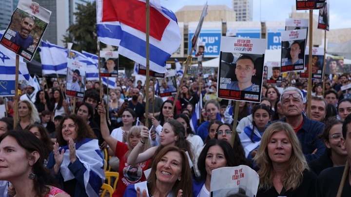 Διαδηλώσεις για τους ομήρους στη Λωρίδα της Γάζας