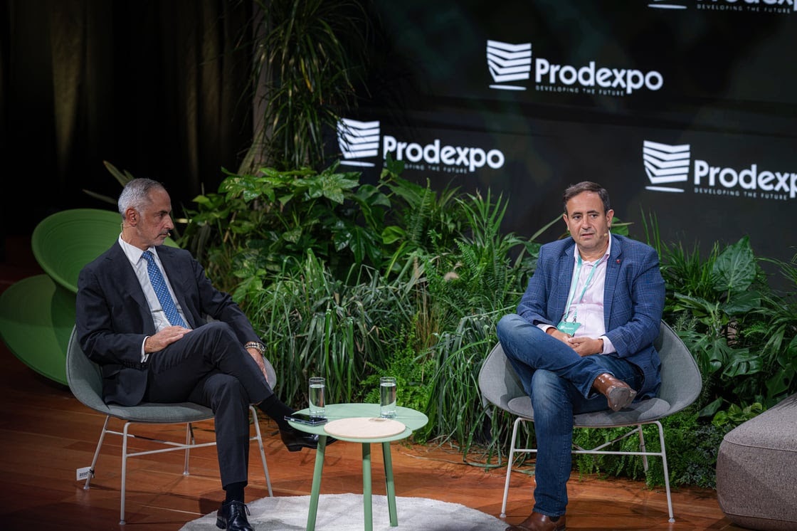 Θεόδωρος Γαβριηλίδης, Chief Investment Officer, Lamda Development - Αντώνης Πολεμίτης,CEO Πανεπιστήμιο Λευκωσίας. (Photo: Aphroditi Houlaki)