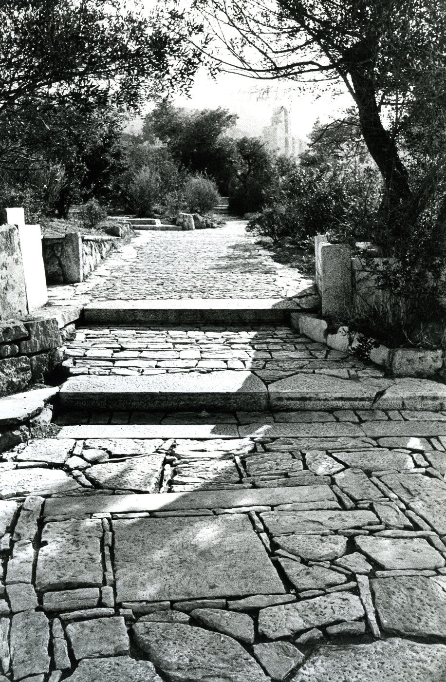 Η κλιμακωτή άνοδος Ακρόπολη – Φιλοπάππου, 1954 – 1957