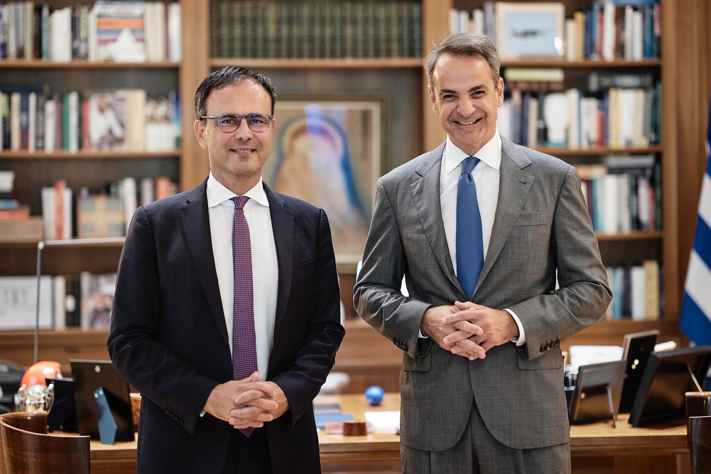 Αλέξης Πατέλης, Κυριάκος Μητσοτάκης