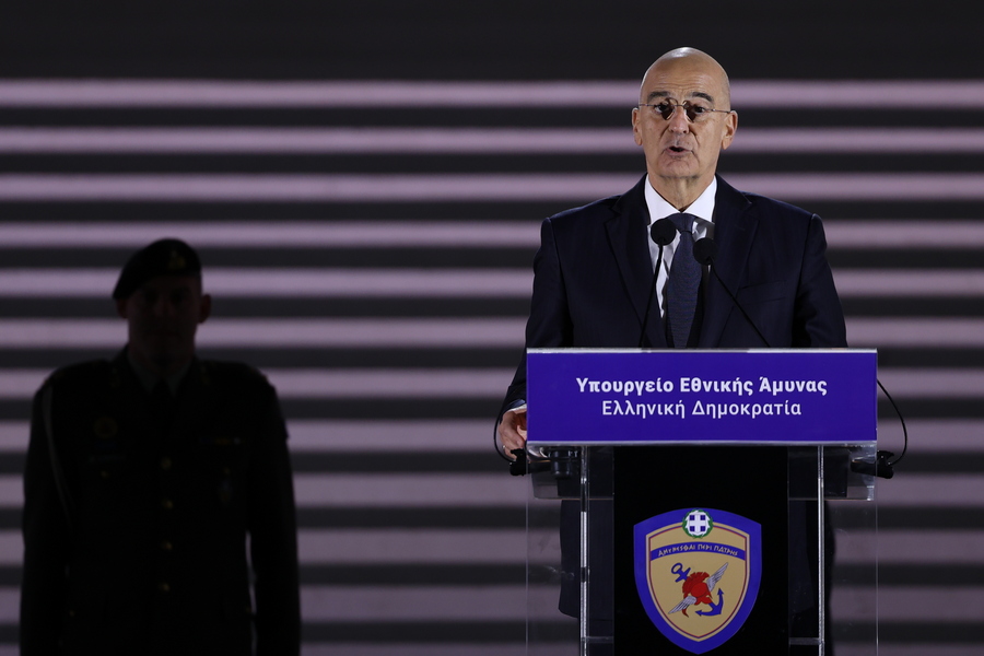 Ο υπουργός Εθνικής Άμυνας Νίκος Δένδιας 