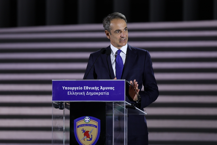 Ο πρωθυπουργός Κυριάκος Μητσοτάκης 