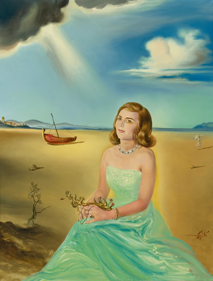 Πορτρέτο της Σάο Σλούμπεργκερ από τον Σαλβαδόρ Νταλί