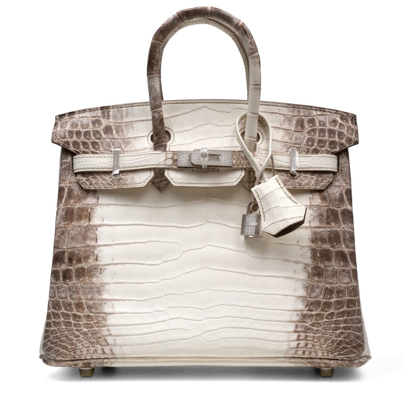 Hermès Birkin Croc Niloticus Diamond Himalaya