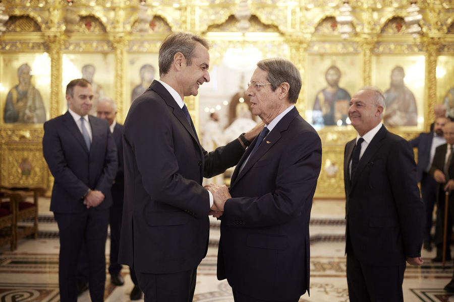 Κυριάκος Μητσοτάκης, Νίκος Αναστασιάδης