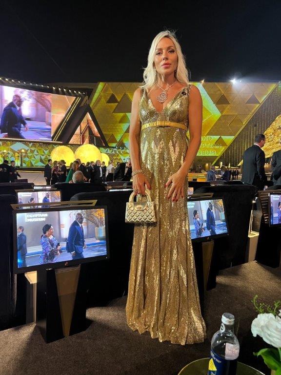 Η Ρόη Αποστολοπούλου με μία εντυπωσιακή τουαλέτα Elie Saab Couture 