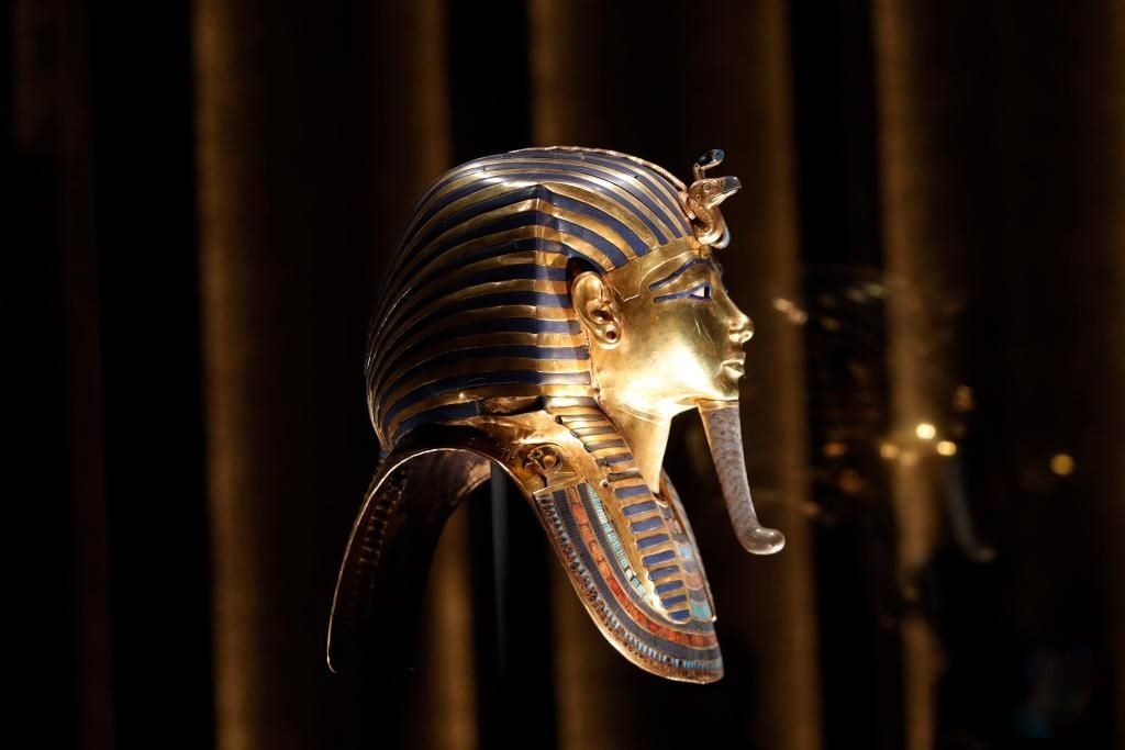 Η χρυσή μάσκα του Τουταγχαμών στο Μεγάλο Αιγυπτιακό Μουσείο
