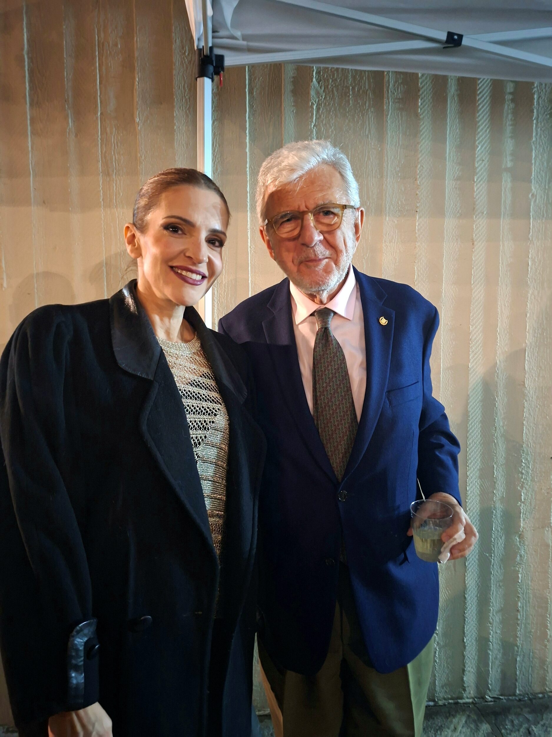 Φαίη Λεούση, Αλέξης Φυλακτόπουλος, Πρόεδρος του Δ.Σ. του Κολλεγίου Αθηνών