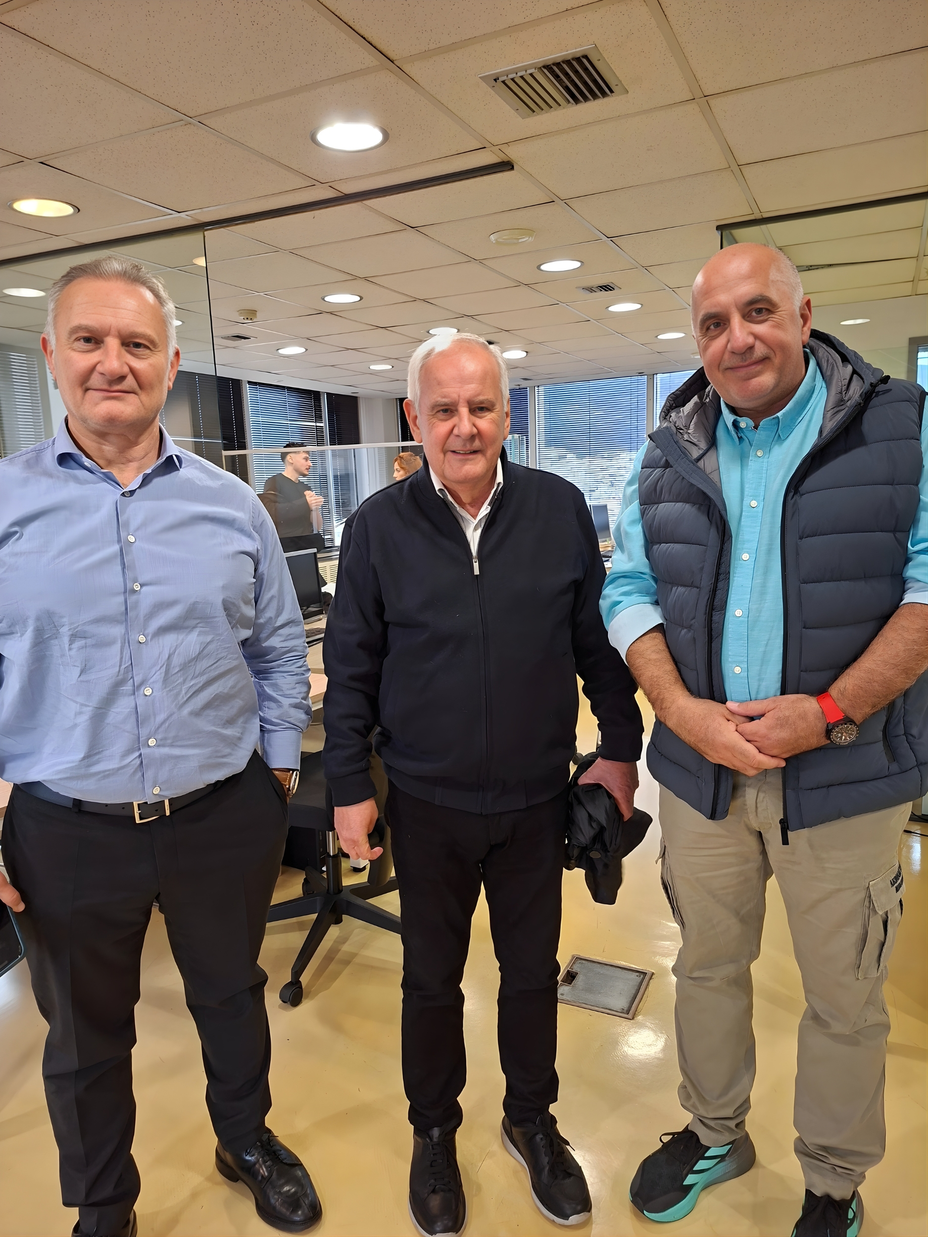 Γιώργος Δημητρομανωλάκης, Νίκος Χασαπόπουλος, Τάκης Πουρναράκης