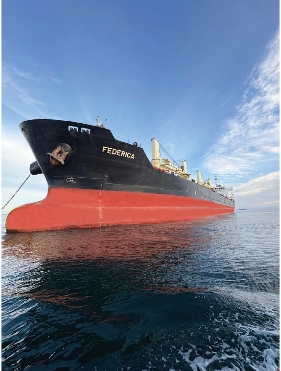 Το πλοίο Federica