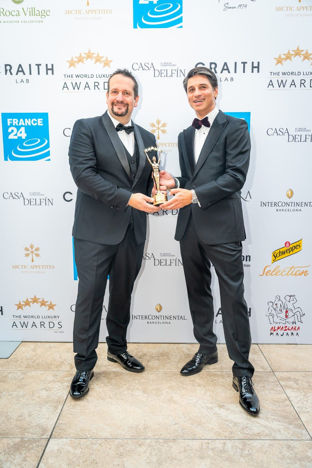 Γιώργος Σταματίου Managing Director και Πάνος Αλμυράντης Chief Growth & Commercial Officer των Ella Resorts