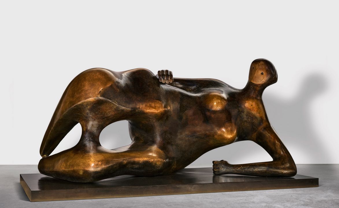 Χένρι Μουρ « Ξαπλωμένη Γυναίκα: (Αγκώνας)», 1981