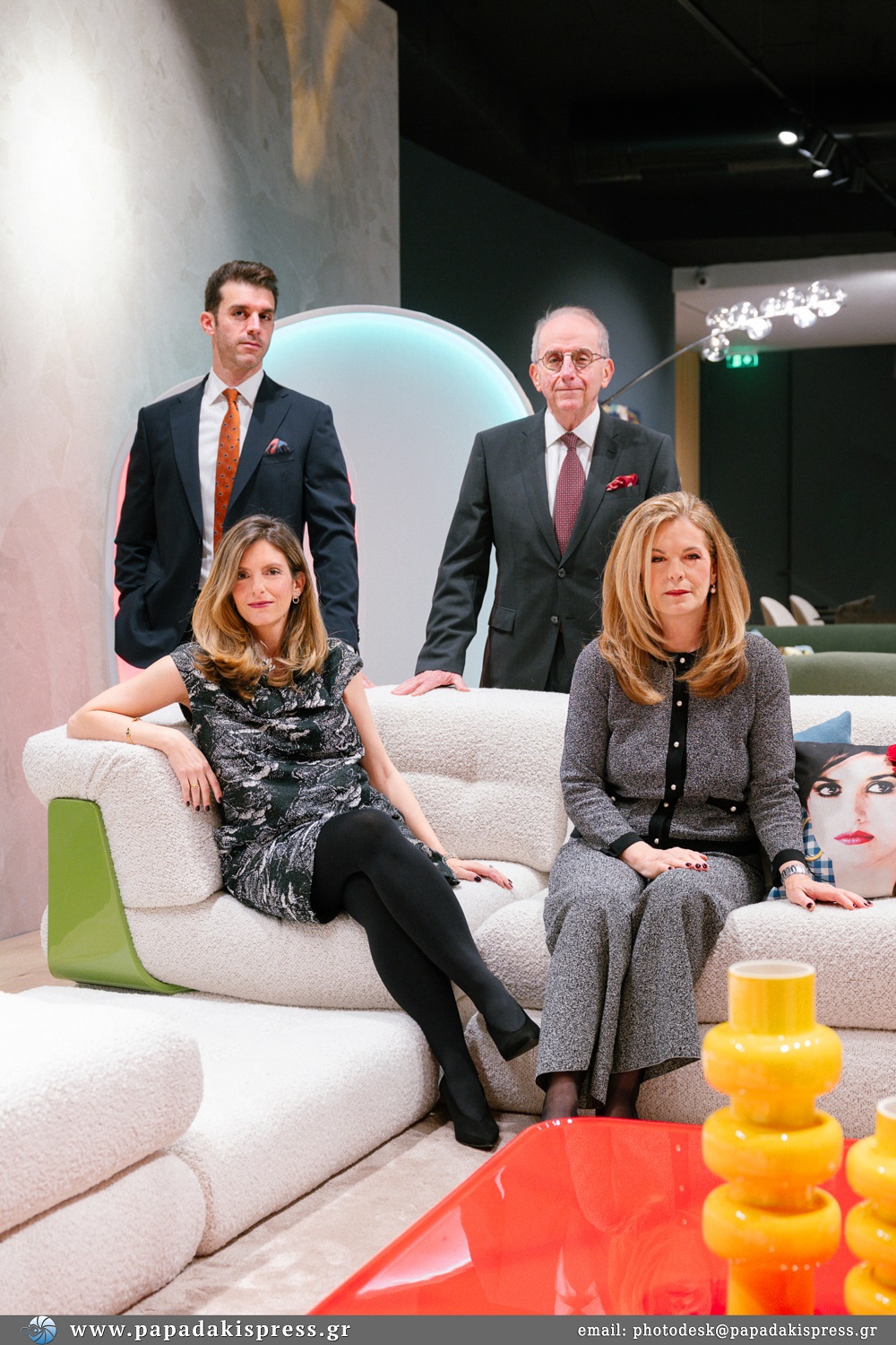 Δημήτρης Κόμης, Μιχάλης Κομης, Λίζα Κόμη, Ντίνα Κόμη