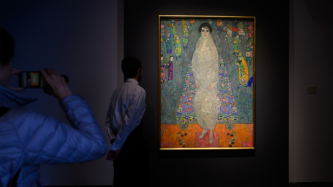 Το ολόσωμο πορτρέτο της νεαρής Ελισάβετ Λέντερερ του Κλιμτ