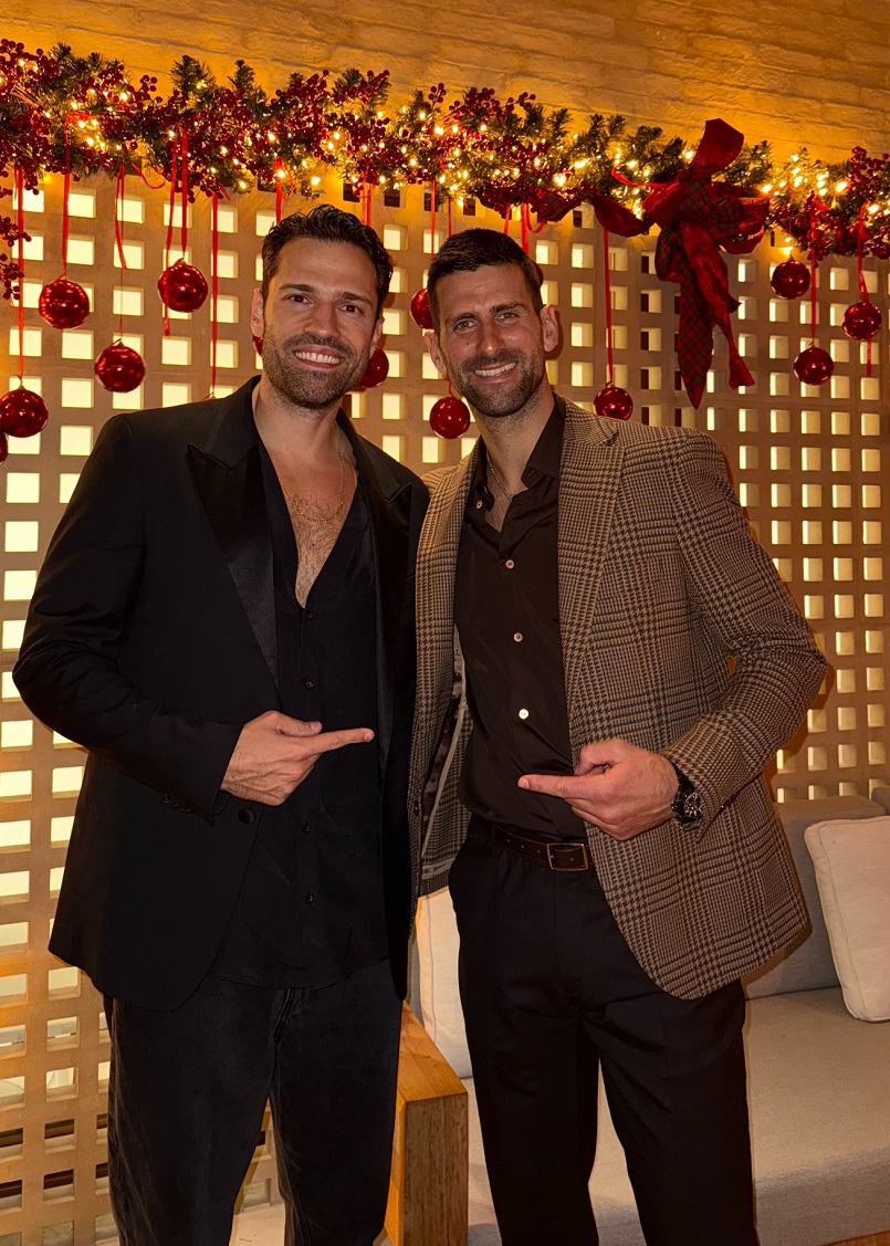 Κωνσταντίνος Αργυρός και Νόβακ Τζόκοβιτς