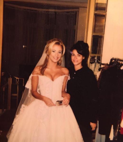 H Ιωάννα Μαρινοπούλου με τη Σήλια Κριθαριώτη