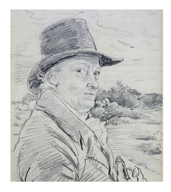 Ο Ουίλιαμ Μπλέικ από τον Τζον Λίνελ, περίπου το 1825