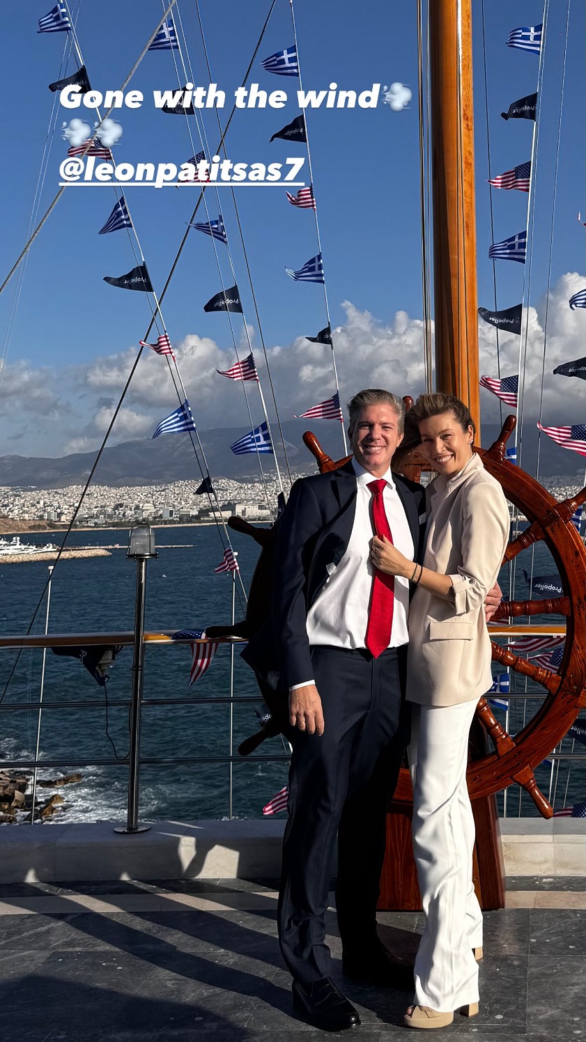 Λέων Πατίτσας και Μαριέττα Χρουσαλά