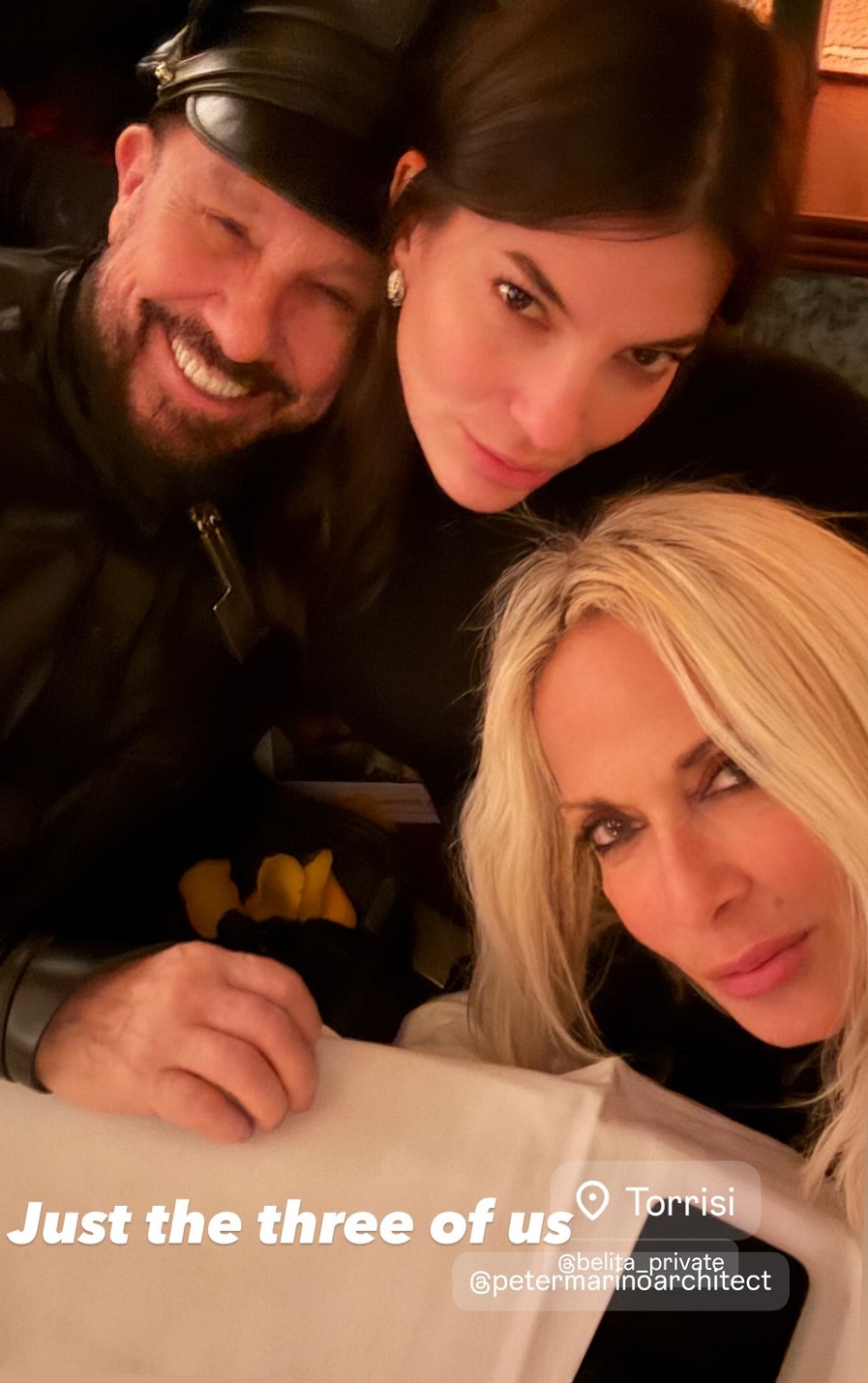 Peter Marino, Δήμητρα Κούστα και Άννα Βίσση