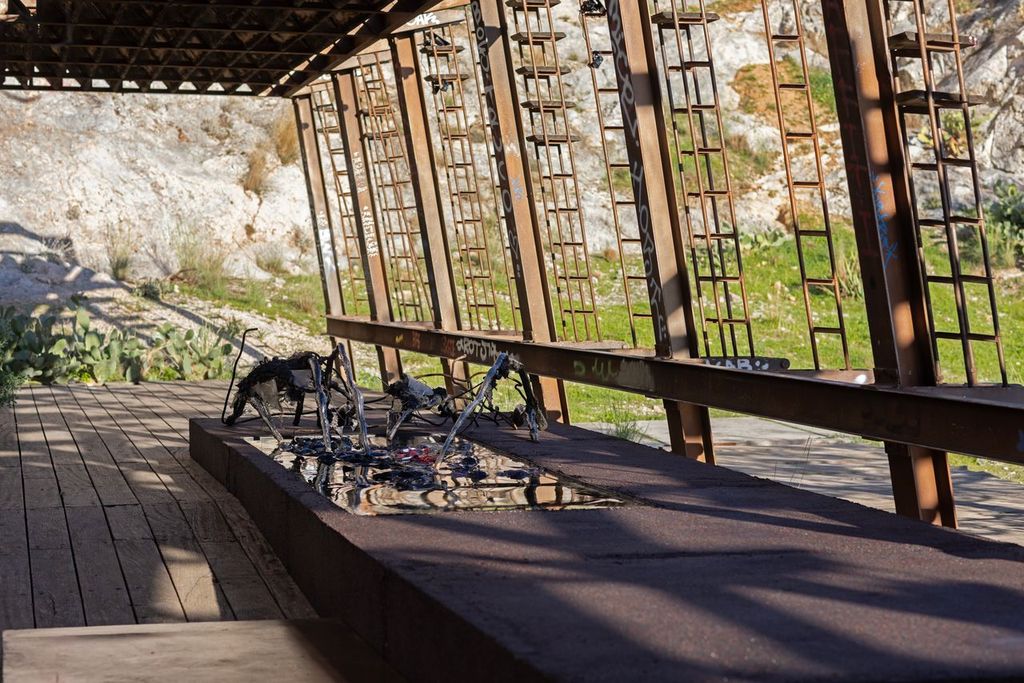 Το έργο το Αλέξανδρου Τζάννη στον λόφο του Φιλοπάππου