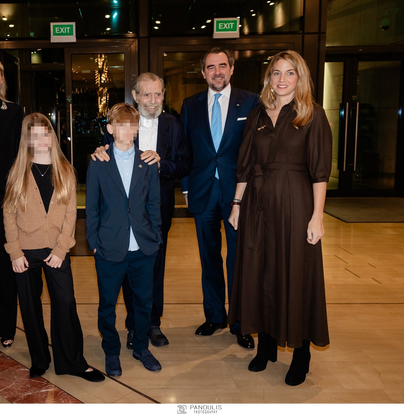 Γιώργος Βαρδινογιάννης, Νικόλαος ΝτεΓκρες, Χρυσή Βαρδινογιάννη και τα παιδιά, Αγάπη Κάρεν και Γιώργος