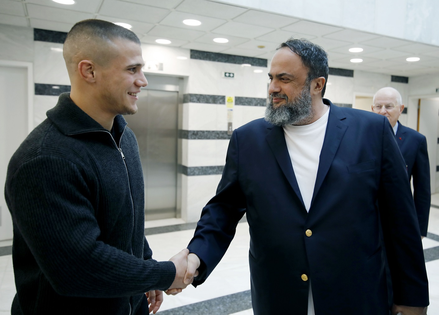 Γιώργος Κουγιουμτσίδης και Βαγγέλης Μαρινάκης