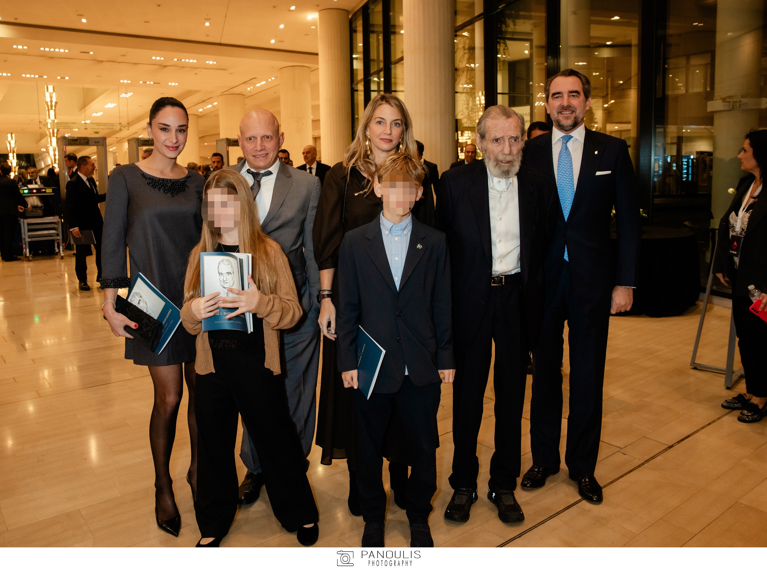 Κατερίνα Μπιρμπίλη, Παύλος Γ. Βαρδινογιάννης, Χρυσή Γ. Βαρδινογιάννη, Γιώργος Ι. Βαρδινογιάννης, Νικόλαος ντέ Γκρές