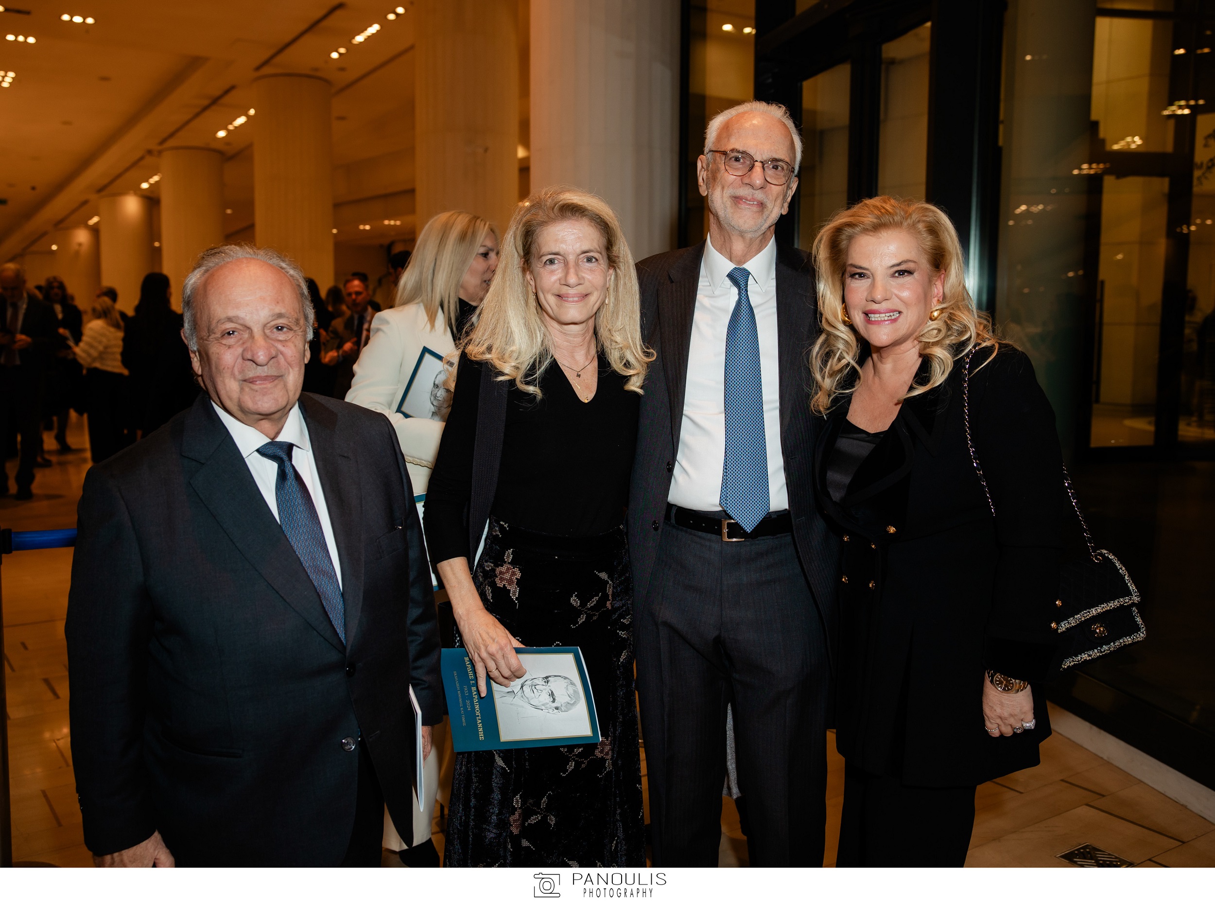 Ο ποινικολόγος Γιάννης Γιαννίδης, η Μαρίνα Τζανετάκη, ο Πέτρος Τζανετάκης, η Νούλη Μανώλη