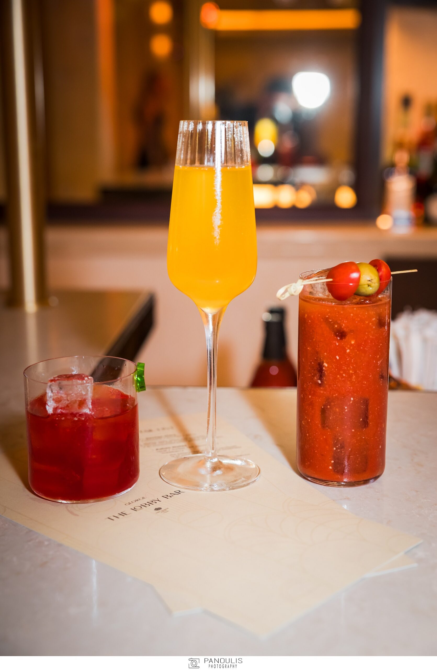 Ένα δείγμα από τα signature cocktails