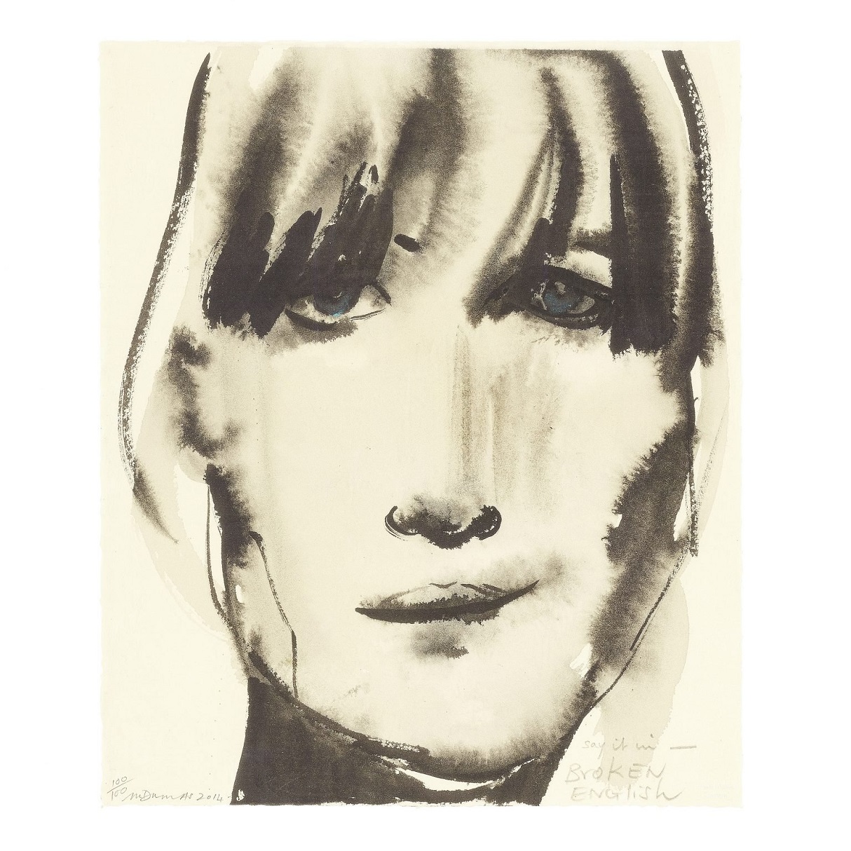 Πορτρέτο της Μαριάν Φέιθφουλ από την  Μαρλέν Ντιμά  (2014) 