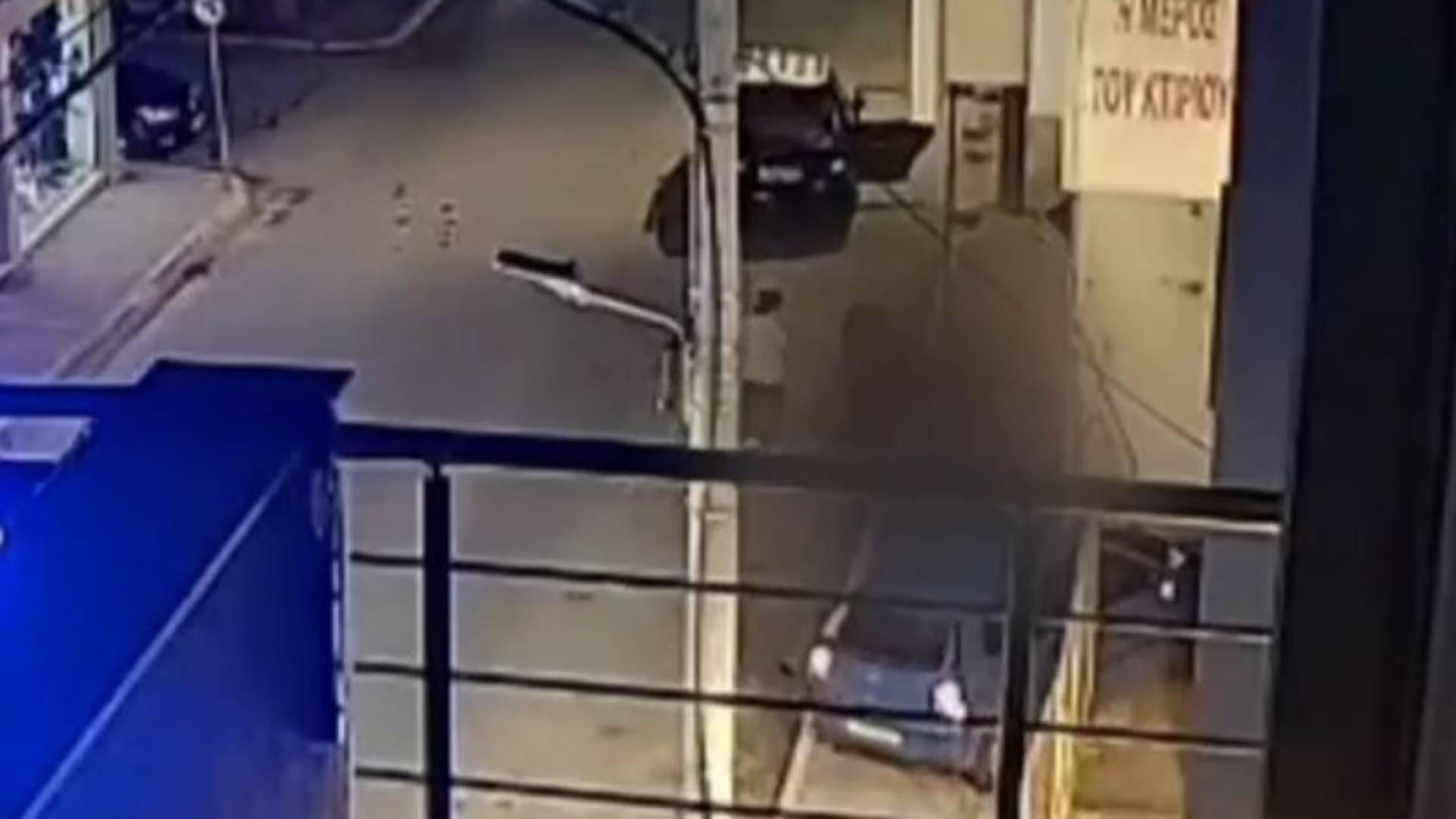 Εικόνα από το τραγικό τροχαίο στη Λούτσα