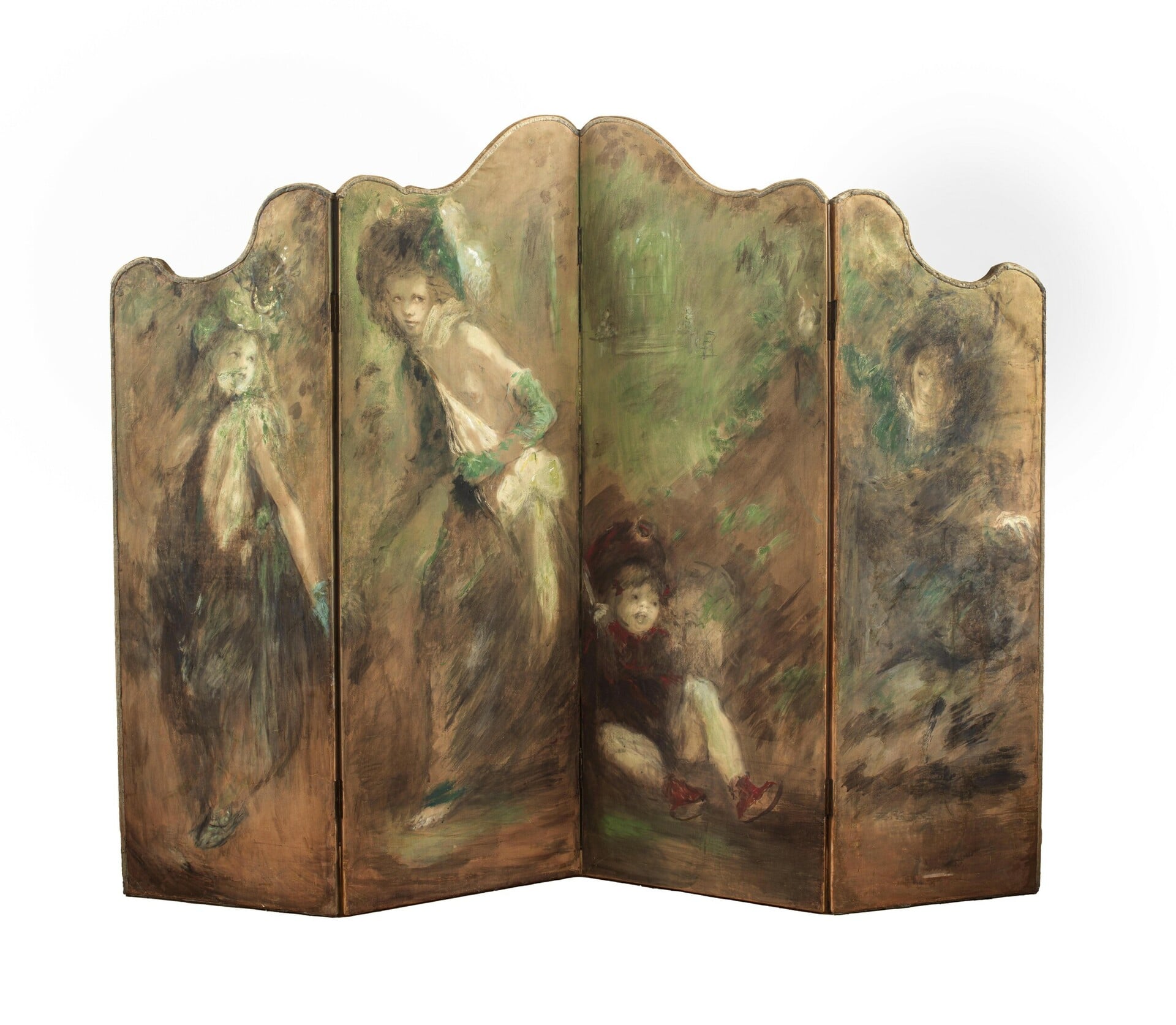 Παραβάν της Λίλα Ντε Νόμπιλι με τέσσερα φύλλα