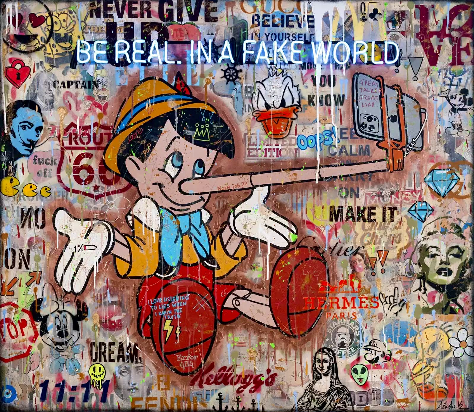 Be real in a fake world της Άλκηστις Κυριαζοπούλου