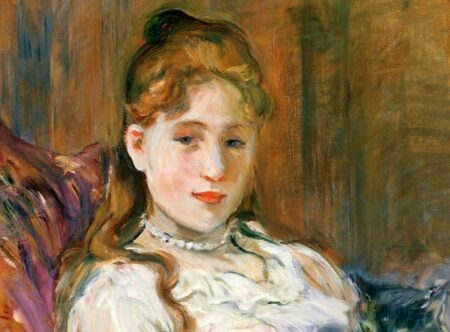 Μπερτ Μοριζό (1841-1895) «Η κοπέλα με τη γάτα», καλοκαίρι 1892