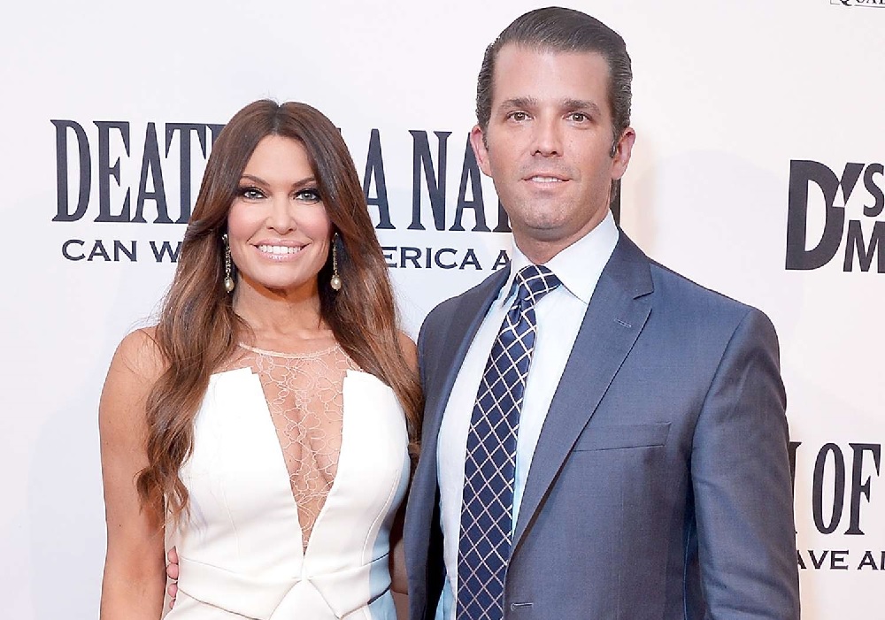 Κίμπερλι Γκίλφοϊλ και Ντόναλντ Τραμπ Τζούνιορ