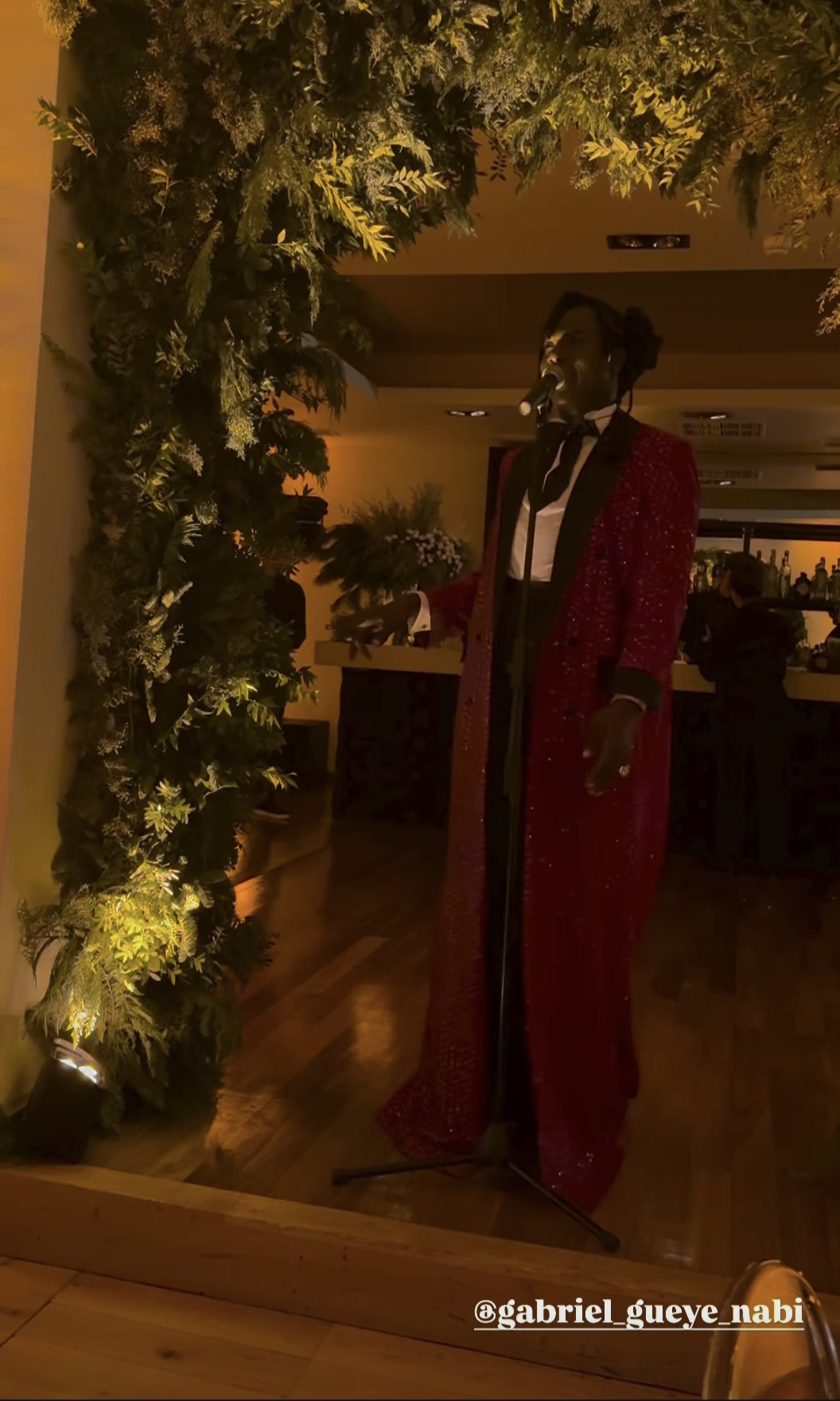 O Performer από τις Κάννες Gabriel Gueye Nabi