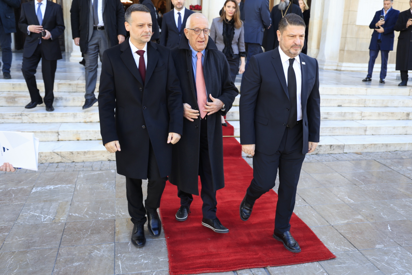 Χάρης Δούκας, Νικήτας Κακλαμάνης και Νίκος Χαρδαλιάς