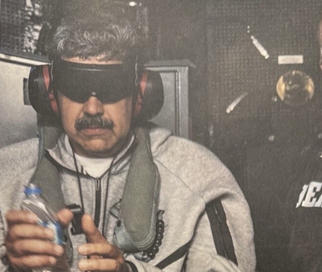 Ο Νικολάς Μαδούρο μετά τη σύλληψή του