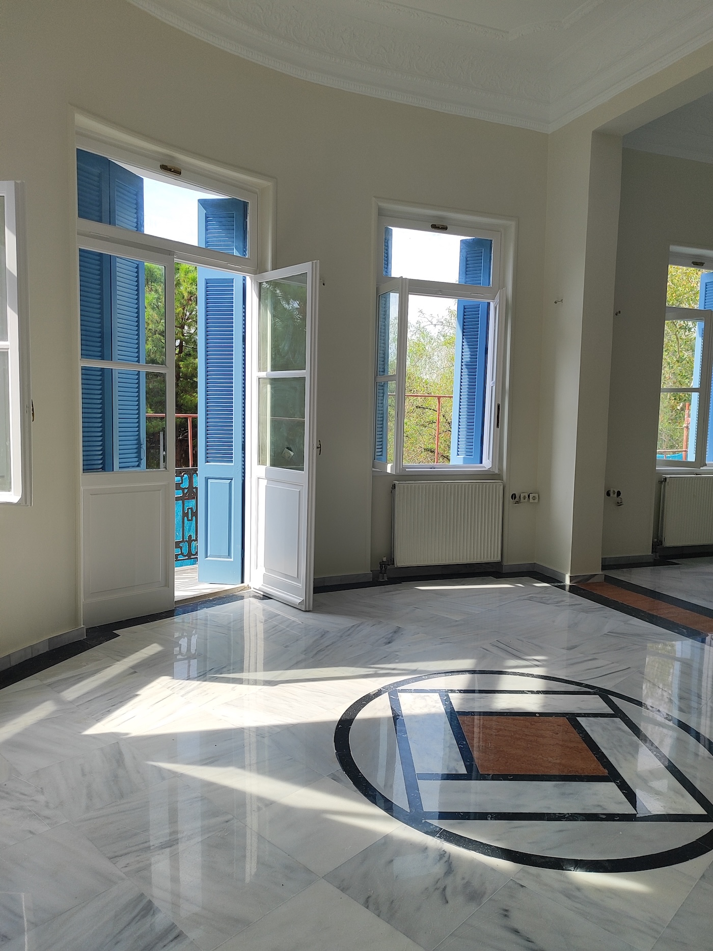 Άποψη από το εσωτερικό του κτηρίου