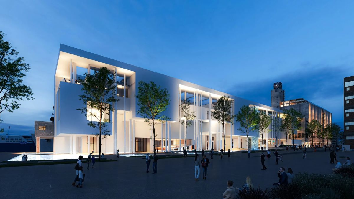 Το Μουσείο Εναλίων Αρχαιοτήτων στον Πειραιά (φωτορεαλιστική εικόνα)