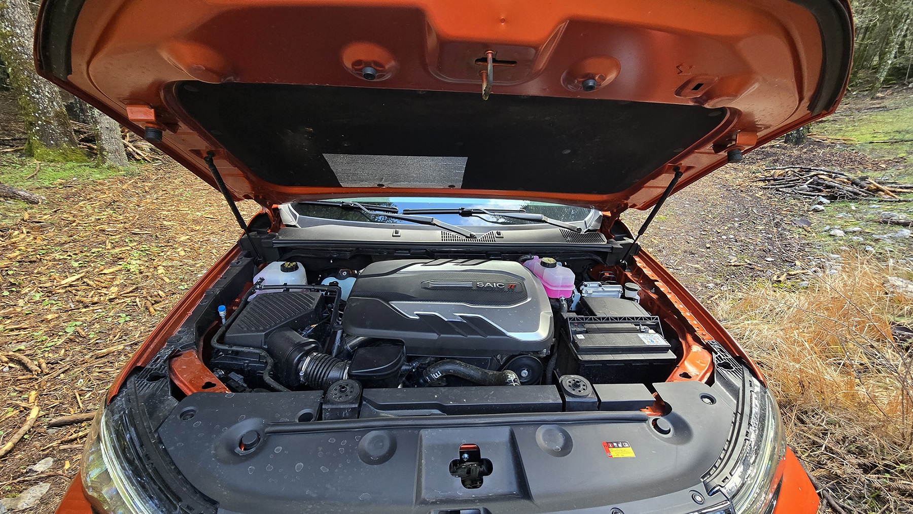 Στα υψίπεδα του Μαινάλου με το Maxus T60