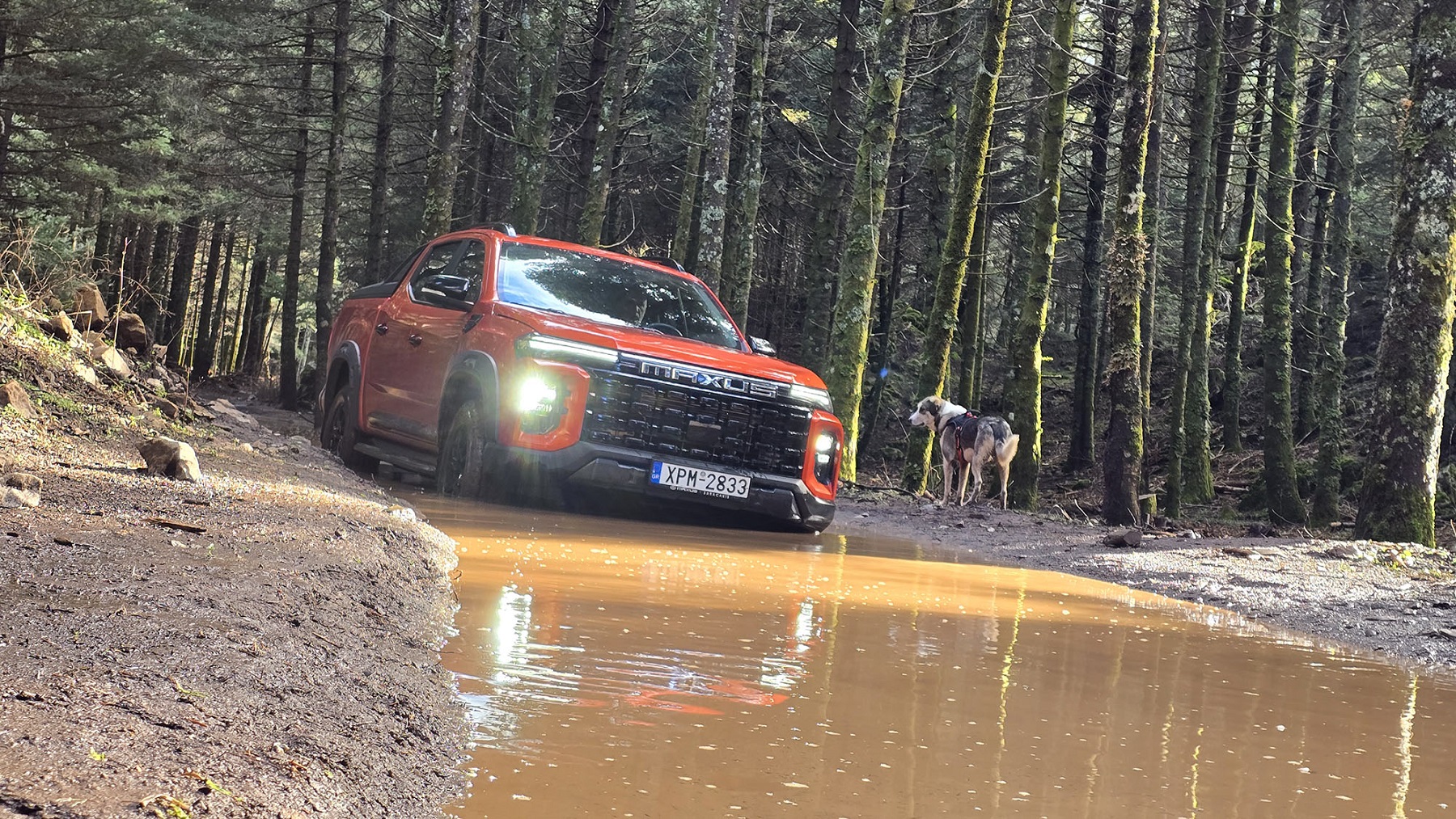 Στα υψίπεδα του Μαινάλου με το Maxus T60